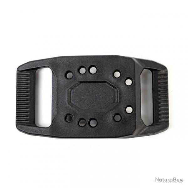 Adaptateur holster T-Series 2-Slot Belt Loop Blackhawk - Noir