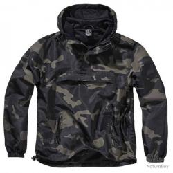 Veste coupe vent Windbreaker Summer Brandit Urban noir