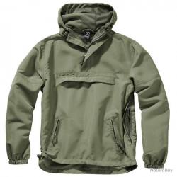 Veste coupe vent Windbreaker Summer Brandit Vert olive