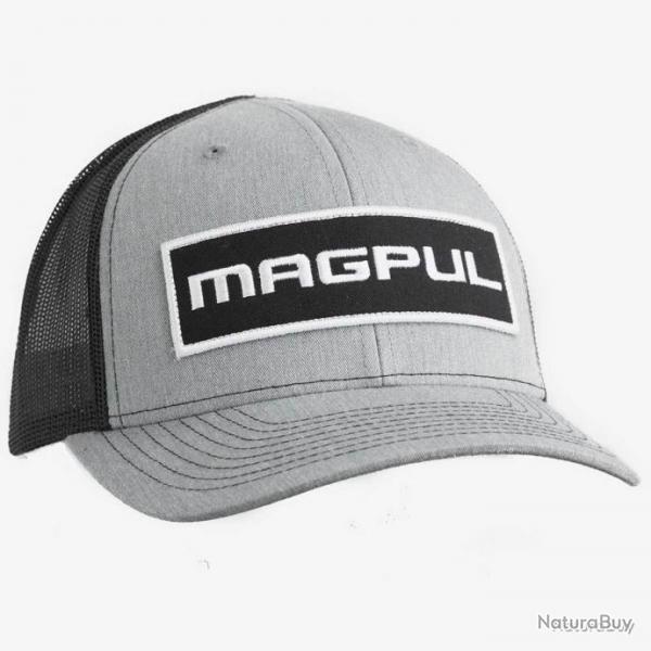 Casquette Wordmark Patch Trucker Magpul - Gris