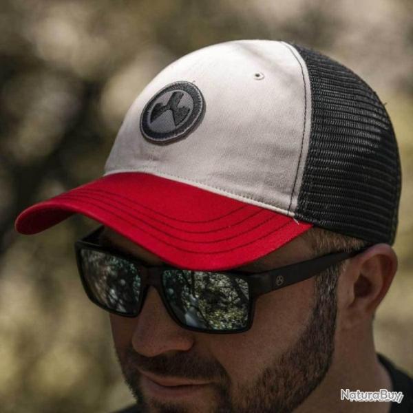 Casquette Icon Patch Washed Trucker Magpul - Blanc