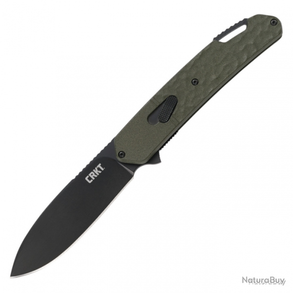 Couteau pliant Bona Fide Linerlock OD CRKT - Vert olive