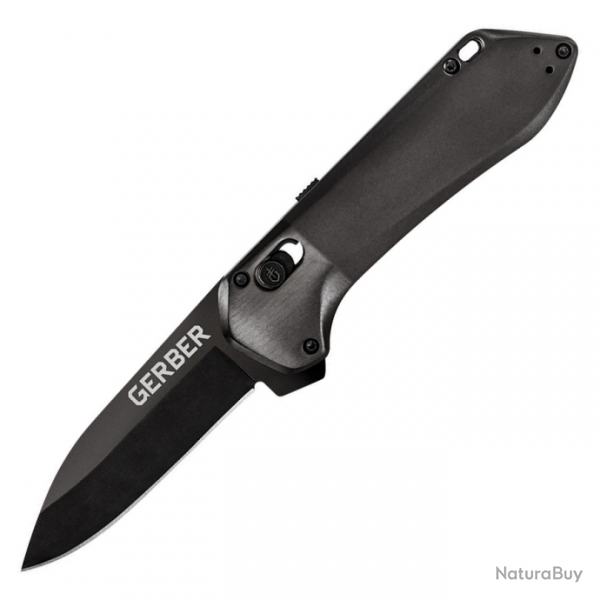 Couteau pliant Highbrow Pivot Lock A/O Black G1640 Gerber - Noir