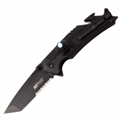 Couteau de poche Linerlock A/O Black MTech Noir