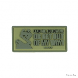 Morale patch Lead me, follow me 101 Inc - Vert