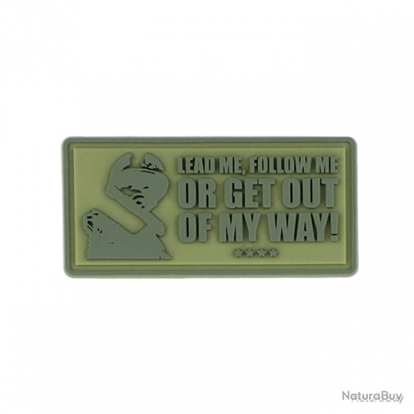 Morale patch Lead me, follow me 101 Inc - Vert