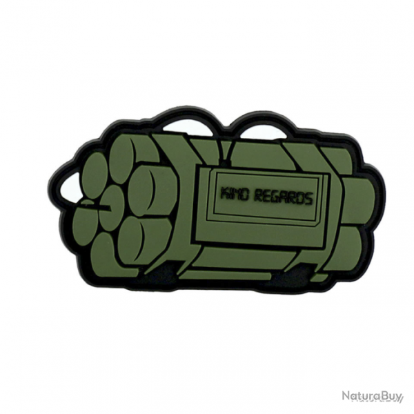 Morale patch Kind Regards green 101 Inc - Vert