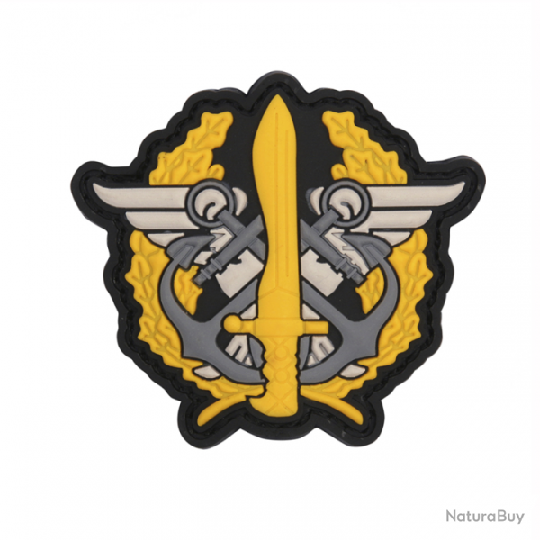 Morale patch Corps Marines logo jaune 101 Inc - Jaune