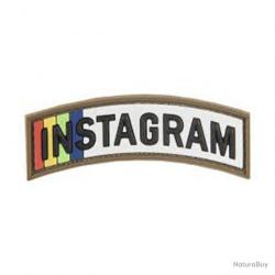 Morale patch Instragram Mil-Spec ID - Blanc