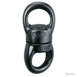 Mousqueton escalade Swivel S Petzl - Noir