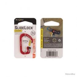 Mousqueton tendeur SlideLock Aluminium Carabiner T4 Nite Ize - Bleu - T4