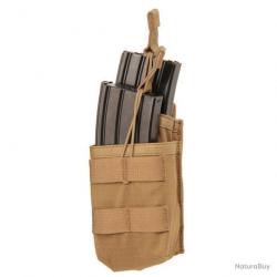 Porte-chargeur ouvert Tier Stacked AR15 2X1 Blackhawk - Coyote