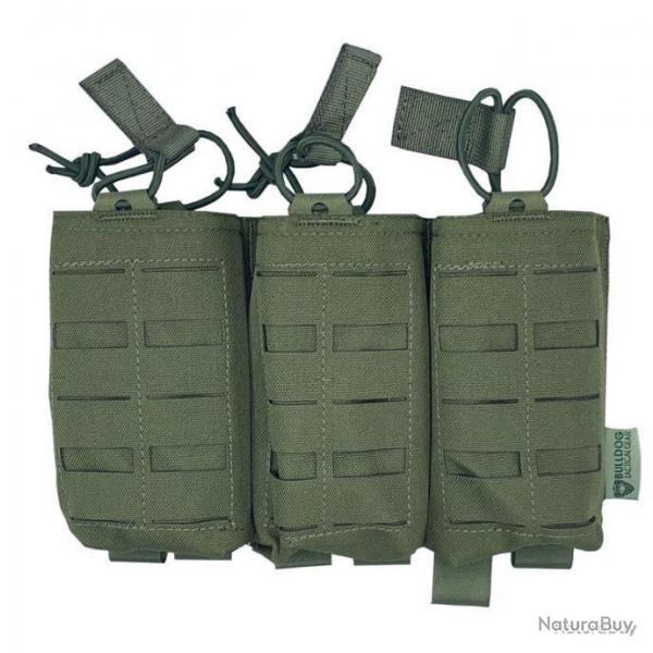 Porte-chargeur ouvert SM2A M4 1X3 Bulldog Tactical - Vert olive