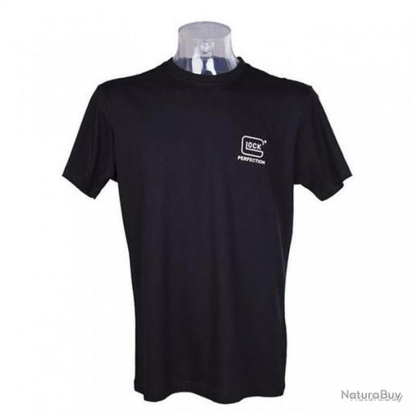 T shirt imprim Perfection Glock Noir