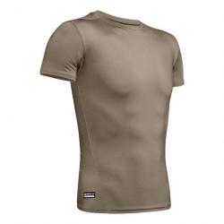 T shirt baselayer Tactical Compression HeatGear Under Armour Coyote