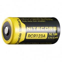 Pile/Batterie CR123 RECHARGEABLE 650mAh 3.7V | NITECORE