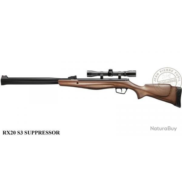 Carabine  plombs STOEGER RX20 4.5 mm (19.9 joules) - Lunette 4x32 S3 Suppressor Bois