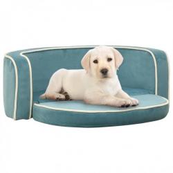 Canapé pliable pour chien Turquoise 73x67x26 cm Coussin lavable 171115