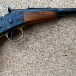 Pistolet 22 lr mono coup - UBERTI rolling block 1871