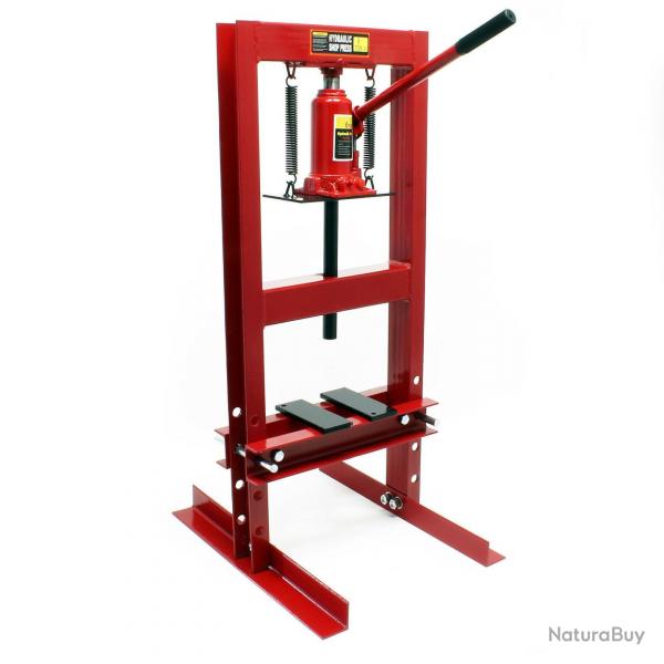 Presse hydraulique presse atelier presse  cadre 6 tonnes presse  crmaillre rouge 16_0000573