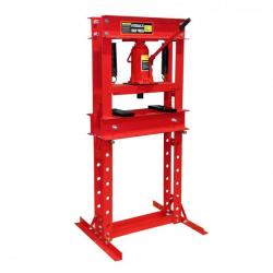 Presse hydraulique presse d'atelier presse à cadre 30 tonnes pressage plier déformer rouge 16_00005