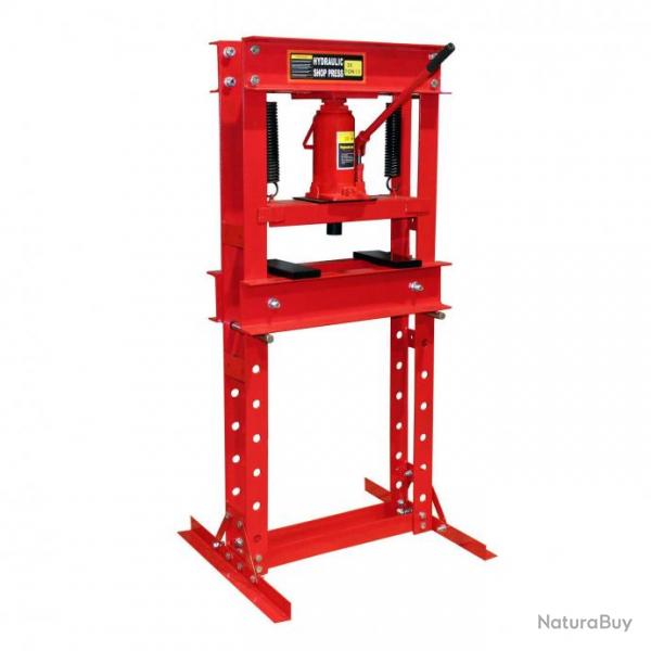 Presse hydraulique presse d'atelier presse  cadre 30 tonnes pressage plier dformer rouge 16_00005