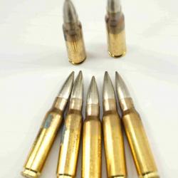 Vrac de 200 munition 308 win nato de surplus armee allemande FMJ 9.42g 139 grs en stock