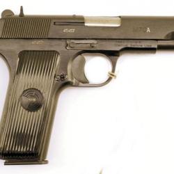 pistolet Zastava M70A calibre 9x19 tt33 russs