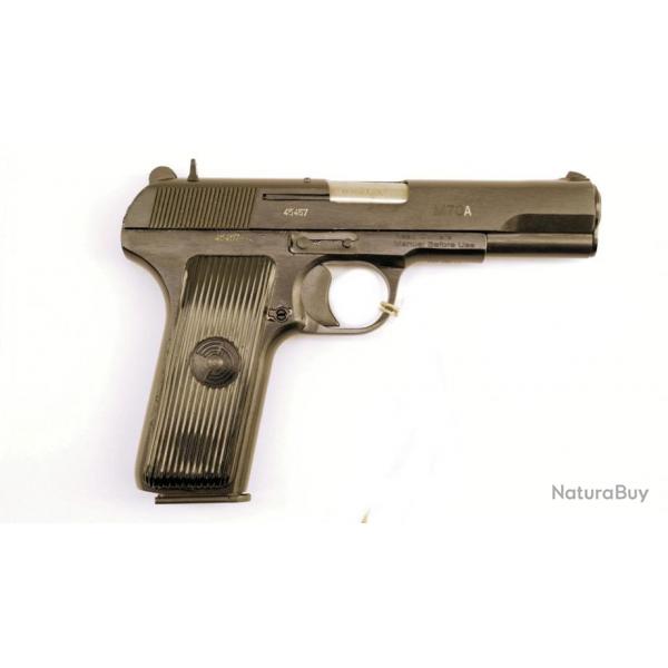 pistolet Zastava M70A calibre 9x19 tt33 russs