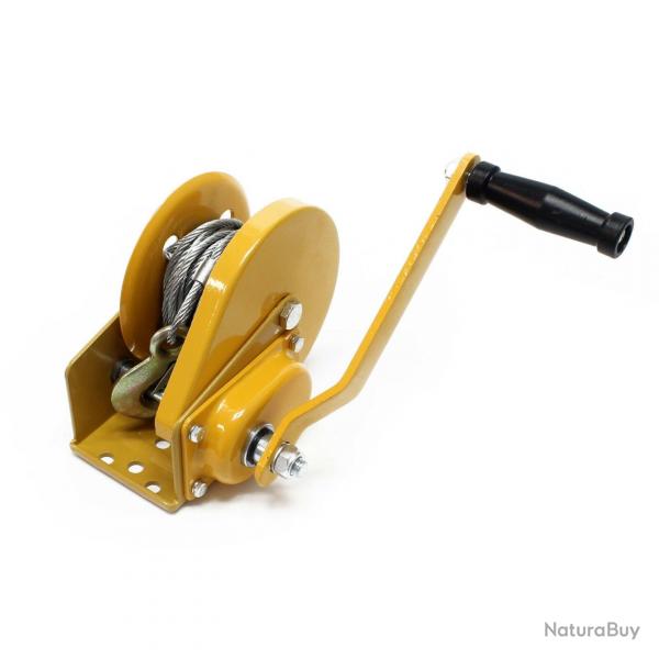 Treuil  cble manuel de rapport transmision 4.2:1 halage max. 540 kg 10m palan 16_0000518