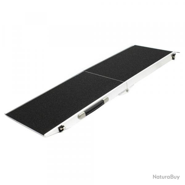 Rampe pour les chiens 110kg pliable aluminium surface antidrapante 213 x 48 cm 16_0000553