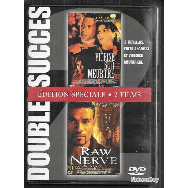 vitrine sur meurtre et raw nerve double succs 2 films dvd