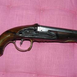 PISTOLET A SILEX DEUX COUPS