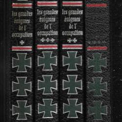 les grandes énigmes de l'occupation  en 4 volumes jean dumont  et collectif