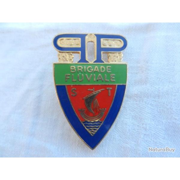 ancien insigne PP Brigade Fluviale - Police Nationale