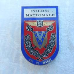 ancien insigne Police Nationale Val de Marne
