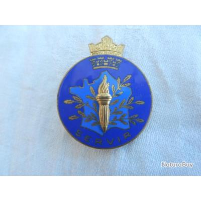 Ancien Insigne émaillé Chelsea - Lion Bleu, Pour Supporter