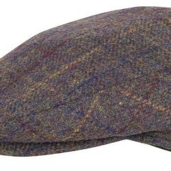 Casquette Jack Pyke plate Tweed Grise