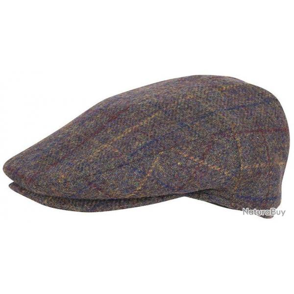 Casquette Jack Pyke plate Tweed Grise