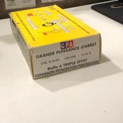 Munitions Sologne Cal.9.3X64 GPA 238GR 15.4G PAR 20