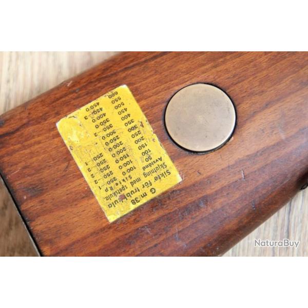 Carl Gustav 1899/M38 calibre d'origine 6,5X55