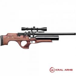 Carabine PCP KRAL Puncher Knight Wood 4.5 / 5.5mm - 19,9 Joules + VIDÉO HAUTE PUISSANCE