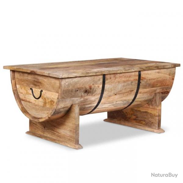 Table basse Bois de manguier massif 88 x 50 x 40 cm 243977