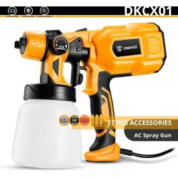 Pistolet Pro a Peinture Vernis Lasure 800ml, Modele: DKCX01