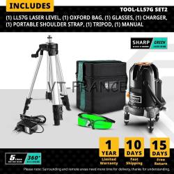 Niveau Laser Rotatif 360 Auto Nivelant 6 Points, Modele: LL57G SET2