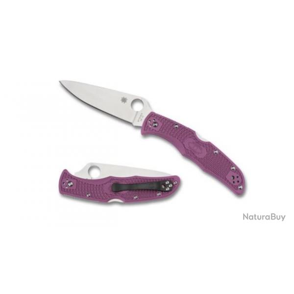 C10FPPR-Couteau de poche Spyderco Endura 4 Violet
