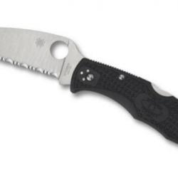 C10FSWCBK-Couteau de poche Spyderco Endura 4 Wharncliffe noir