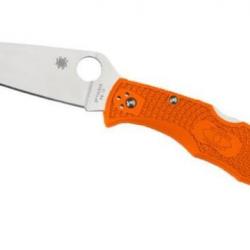C10FPOR-Couteau de poche Spyderco Endura 4 Orange