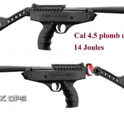 Pistolet à air break barrel langley pro sniper Cal 4.5