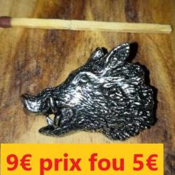 &eacute;l&eacute;gant Pin's Jack Pyke  "T&Ecirc;TE DE SANGLIER"             pintsan4